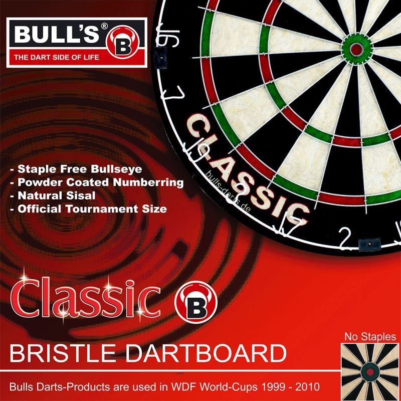 Bull´s Classic Dart Board Bristle Board