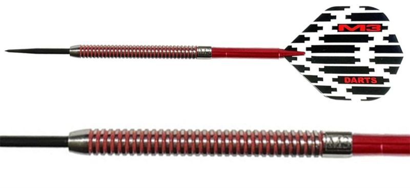 Dart-Set Steeldarts M3 Advanced Multiringed 17 Gramm Steeldarts
