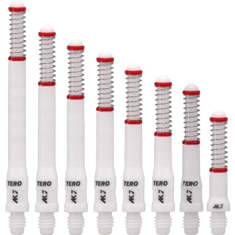 Cuesoul AK7 Tero Dart Shaft Weiß Shafts