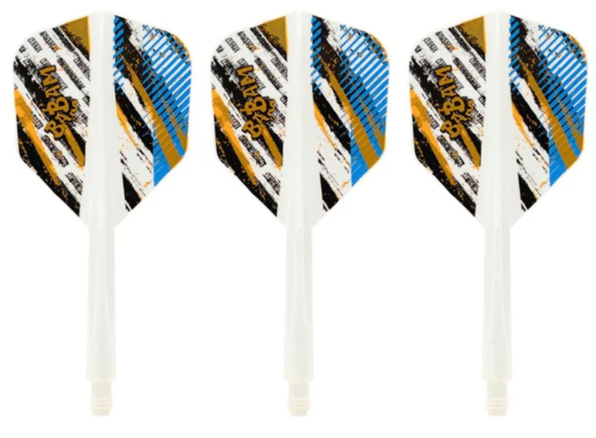 Condor Dart Flights Shafts AXE Bradley Brooks Bam Bam Shape No6 Flights