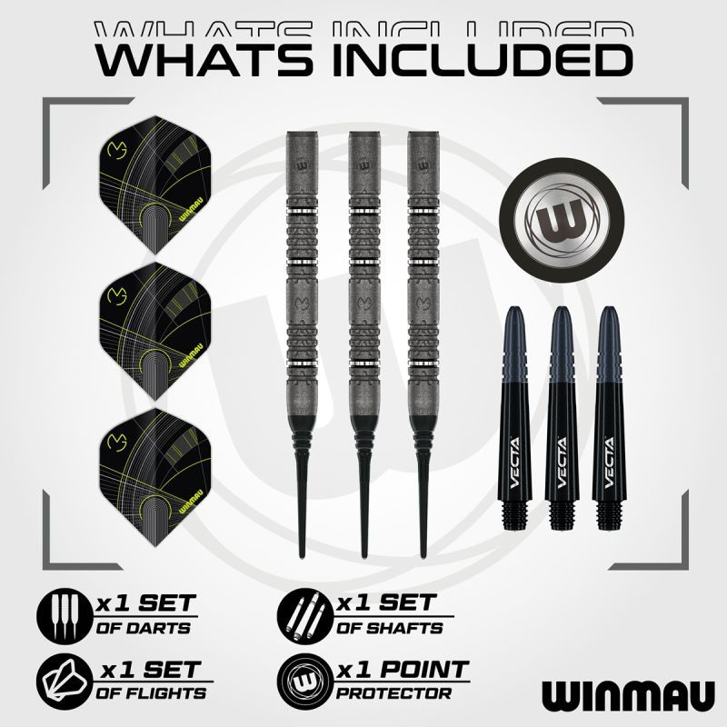 Winmau Michael van Gerwen MVG Signature Edition 90% Softdarts 20 Gram Softdarts