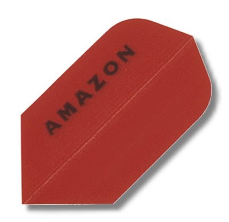 Dartflight Amazon Slim-Form, rot Flights