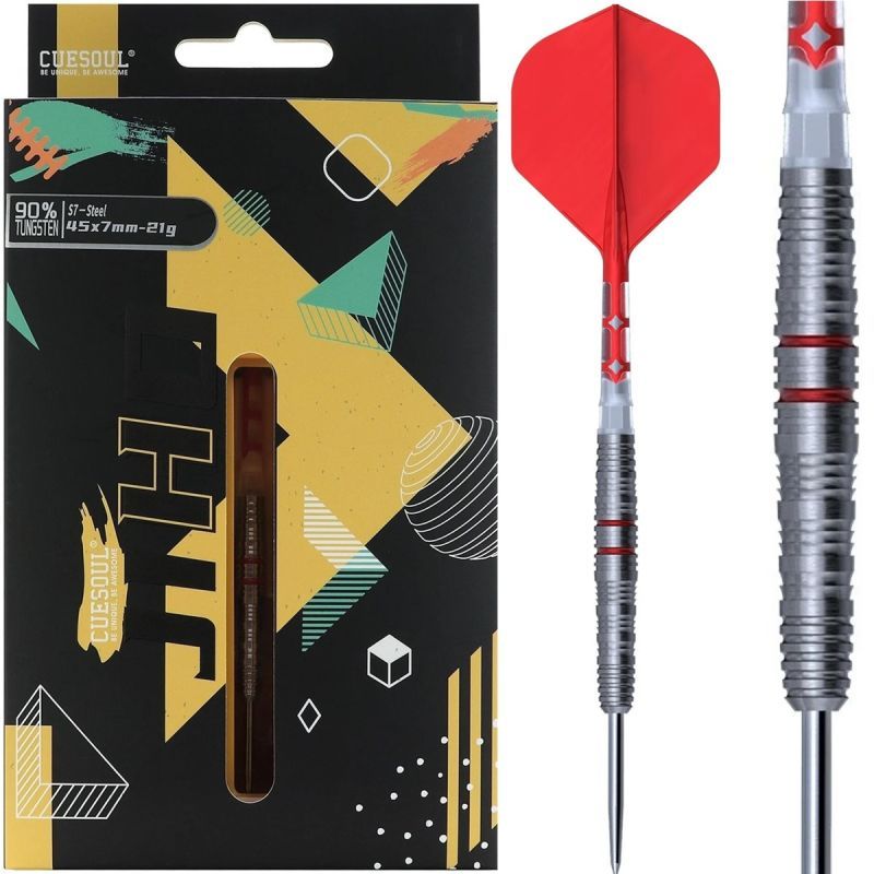 Cuesoul JIHO S7 90% Freccette Steel Tip 21 Grammi Steeldarts