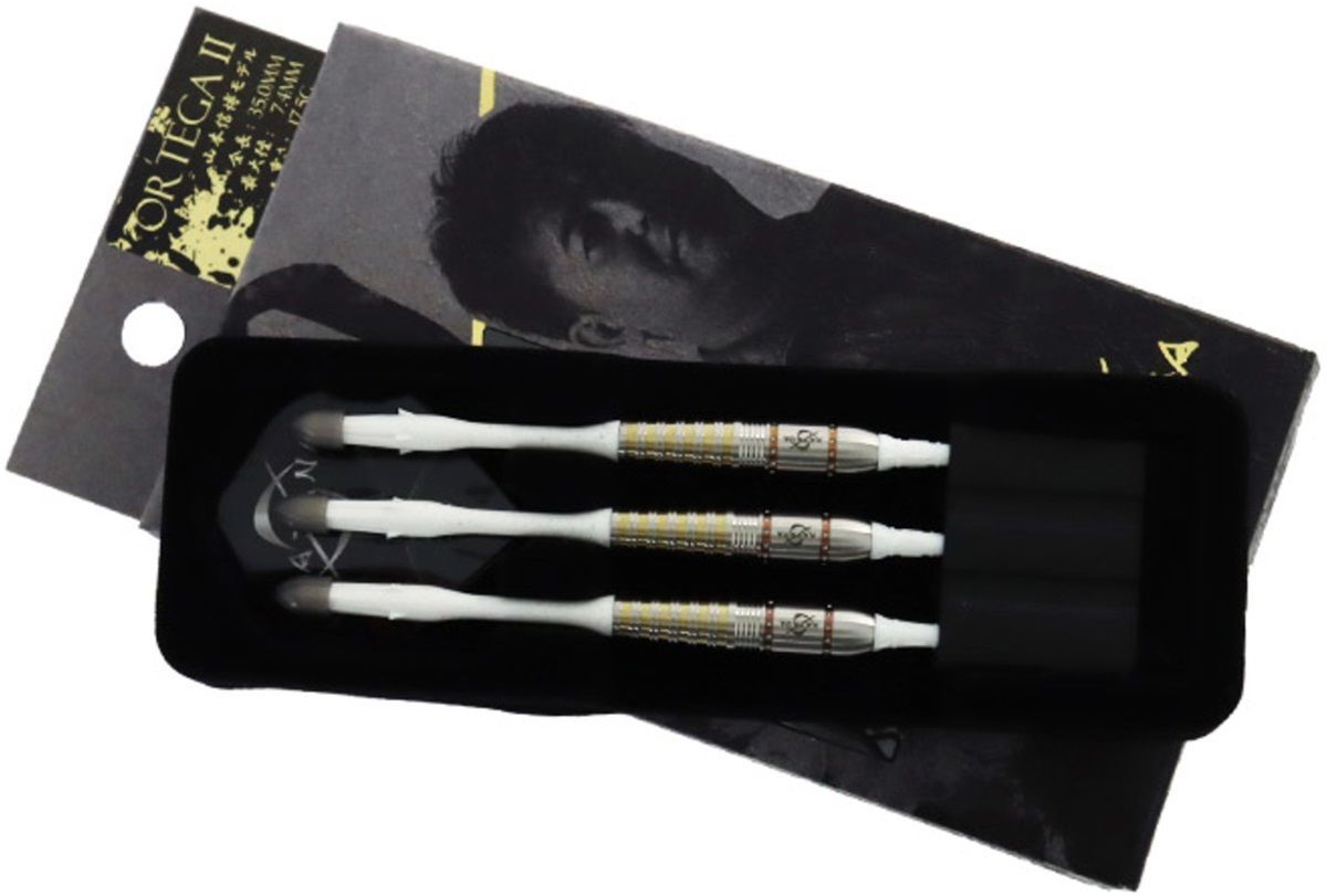Dynasty Katana "Ortega 2" Nobuhiro Yamamoto 90% Le mie freccette elettroniche Soft Tip 17,5 Grammi Softdarts