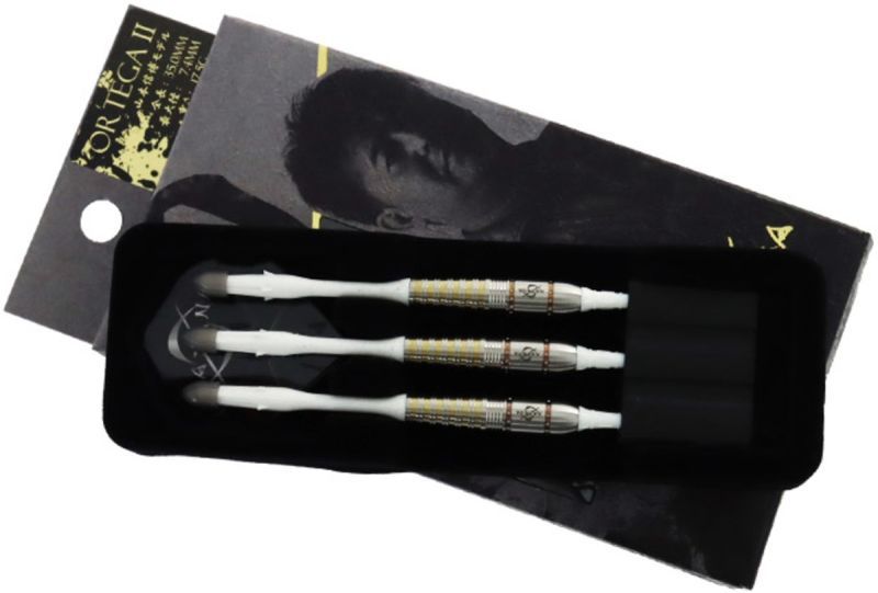 Dynasty Katana "Ortega 2" Nobuhiro Yamamoto 90% Le mie freccette elettroniche Soft Tip 17,5 Grammi Softdarts