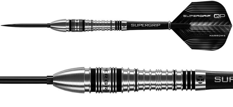 Harrows Supergrip QP Bomb 90% Steeldarts 23/25 Gramm Steeldarts