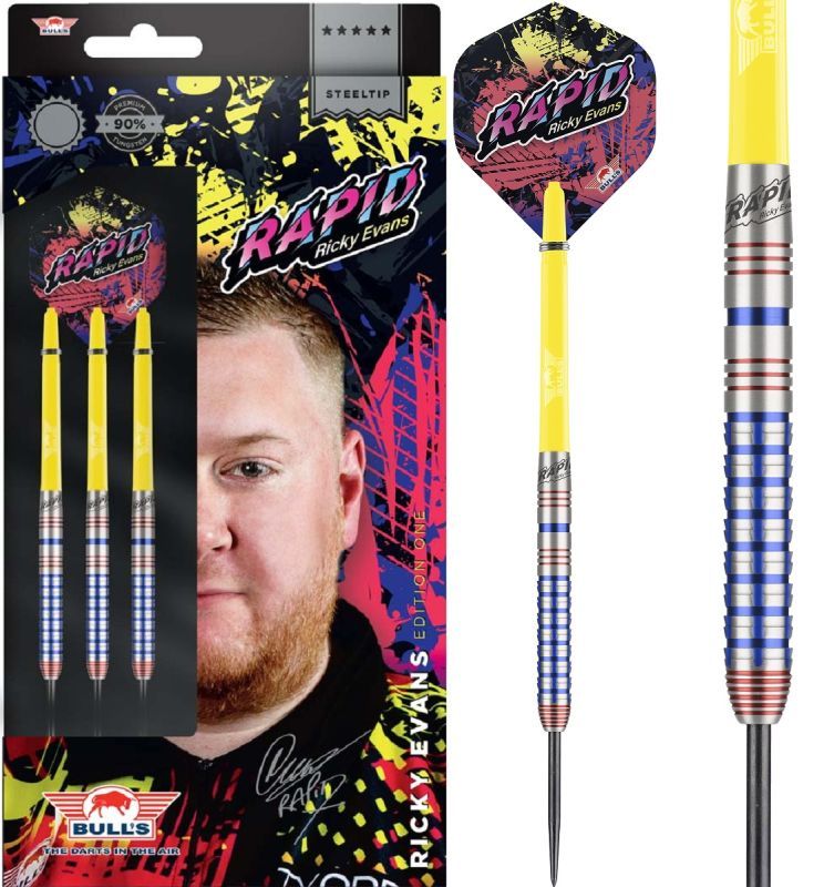 Bull's Ricky Evans 90% Steeldarts 20/22/24 Gramm Steeldarts