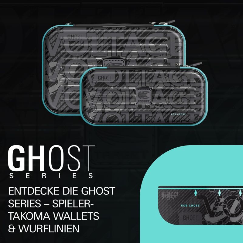 Étui à fléchettes Target Takoma XL Ghost Rob Cross Aufbewahrung Case