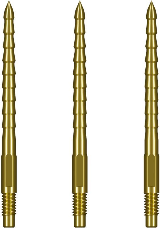 Shot! Turbo RS Turbo Points TP 30/40 mm Black/Gold Wechselspitzen