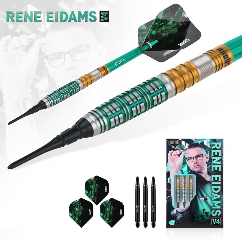 ONE80 René Eidams V4 Softdarts 18 Gramm Softdarts