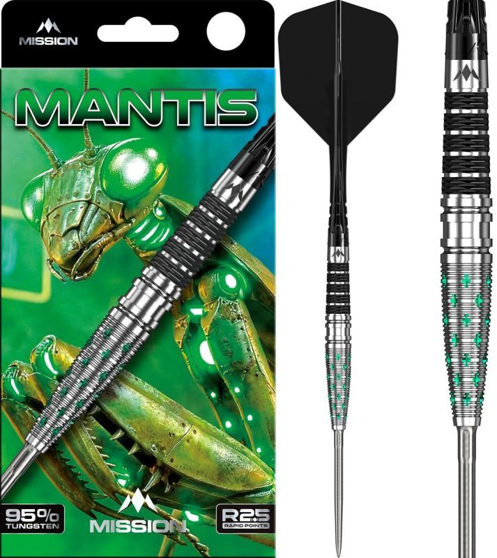 Mission Mantis RP 95% Steeldarts 22/24 Gram Steeldarts