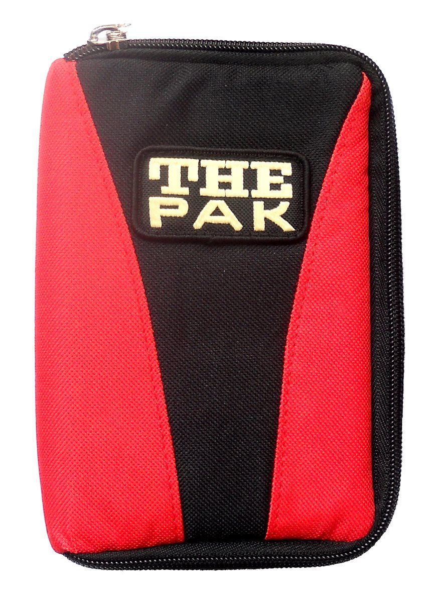 Darttasche THE PAK-MULTI, Farbe rot / schwarz Case