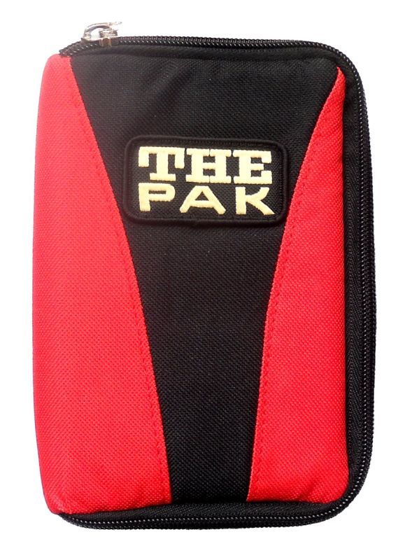 Darttasche THE PAK-MULTI, Farbe rot / schwarz Case