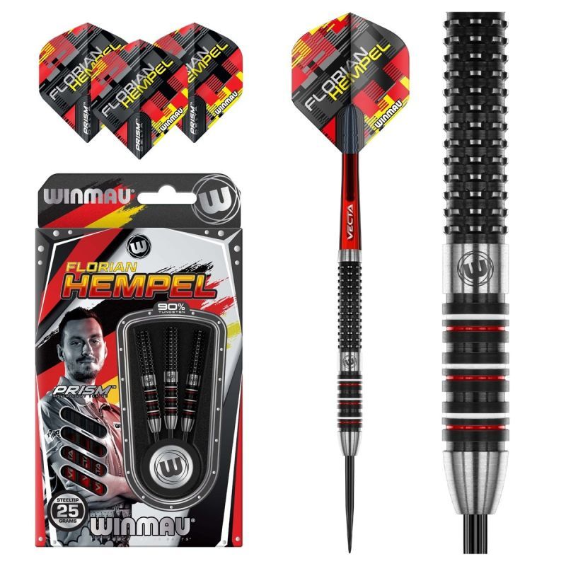 Winmau Florian Hempel 90% Steeldart 23/25 Gram Steeldarts