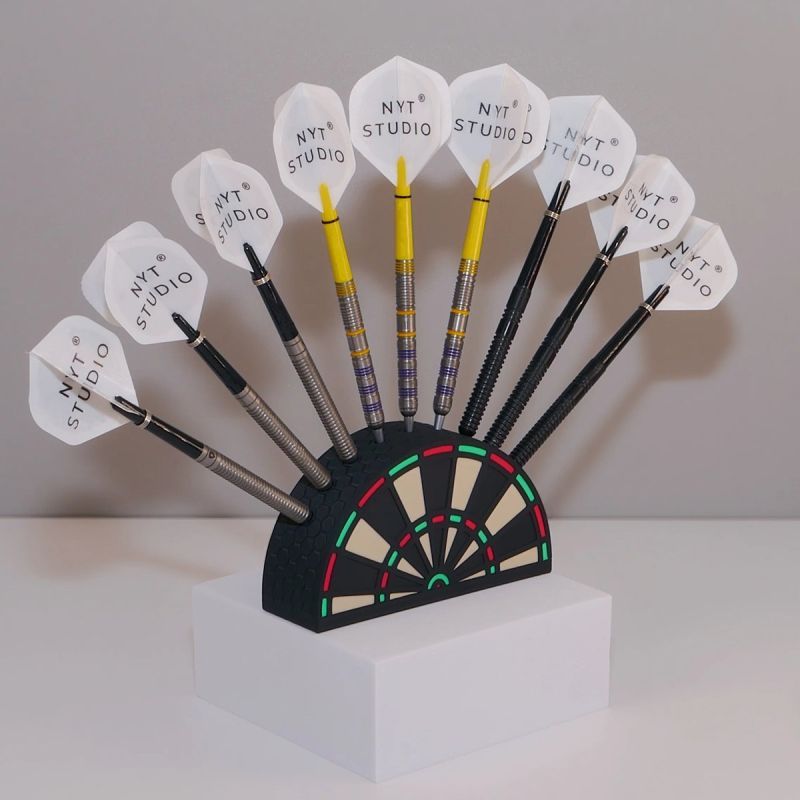 NYT Studio Darthalter Dartmount 9 für 3 Steeldart Sets Aufbewahrung