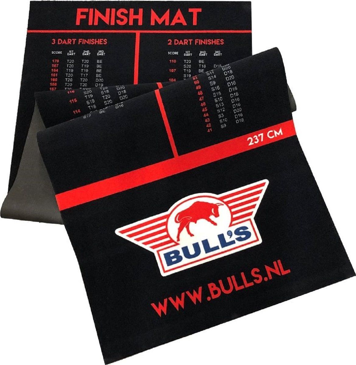 Bull's Carpet Finish Dart Matte 60/90x300cm mit oder ohne Oche Dart Schutzmatte
