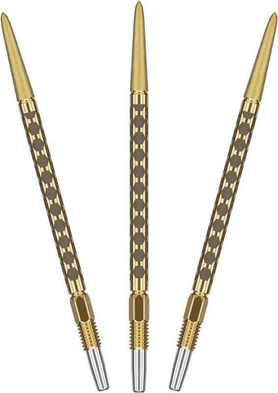 Target Swiss Point FLT 30/35/42 mm Gold/Schwarz/Silber Wechselspitzen
