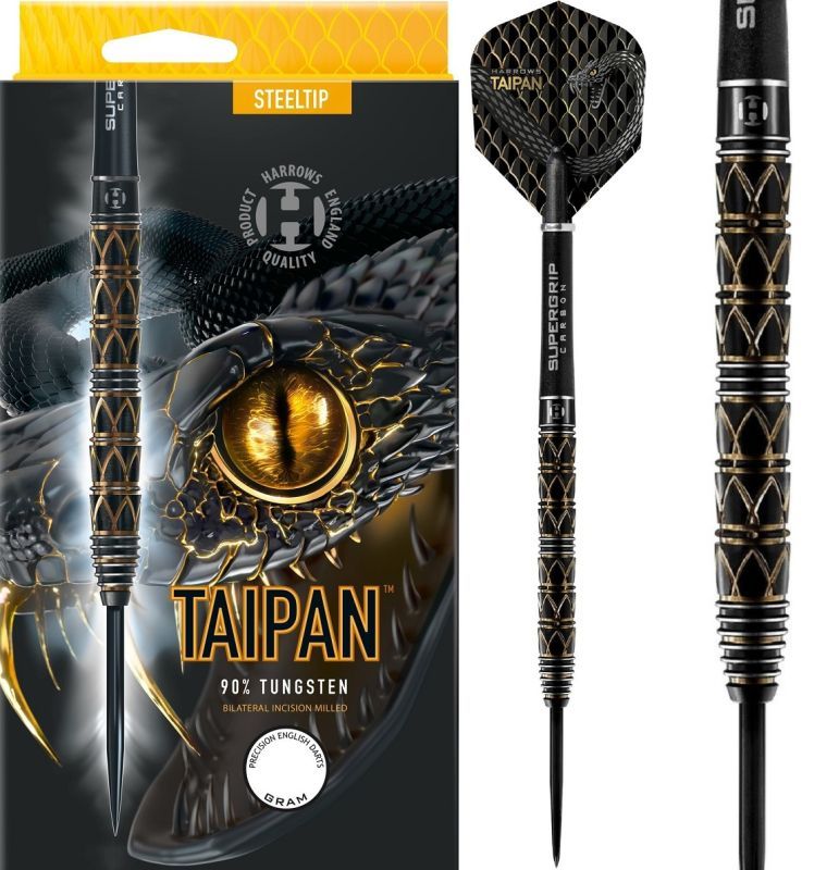 Harrows Taipan 90% Steeldarts 21/22/23/24/25/26g Steeldarts