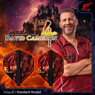 Cosmo Darts Fit Flights Air David Cameron 4 Standard Flights