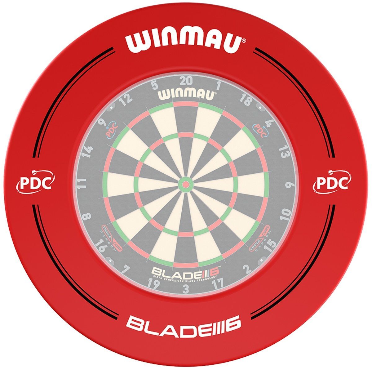 Winmau PDC Red Catchring Dart Surround Auffangring