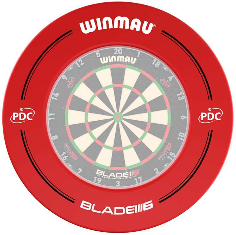 Winmau PDC Rouge Surround pour cible / Anneau de protection Auffangring