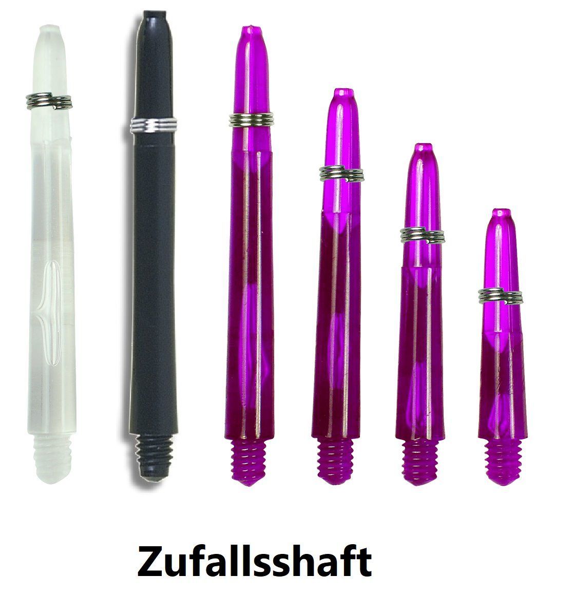 Dartfieber Zufallsshaft - Dart Shaft Zufallsfarbe Kunststoff Shafts