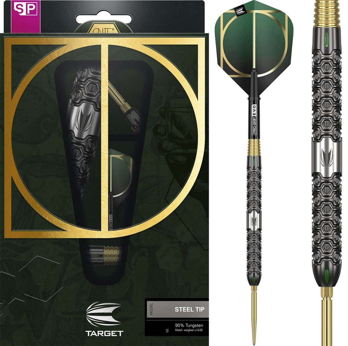 Target CULT SP03 Steeldart 22/24 Grammes Steeldarts