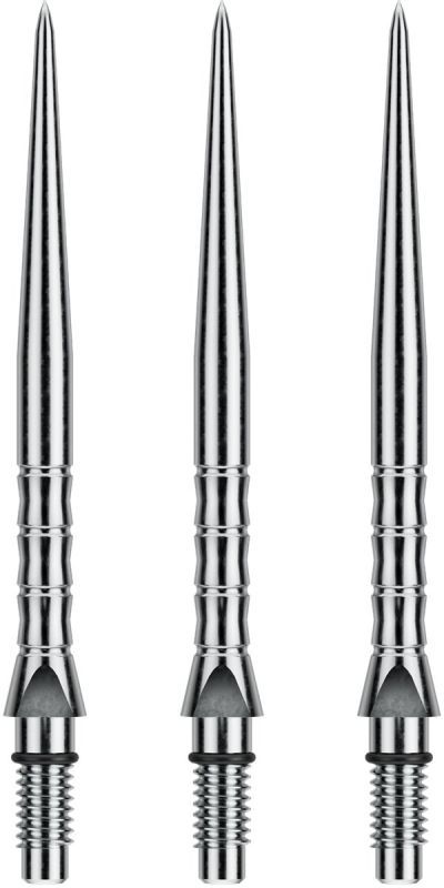 Winmau Switch Points Wave 26/30/40 mm Silver/Black Wechselspitzen