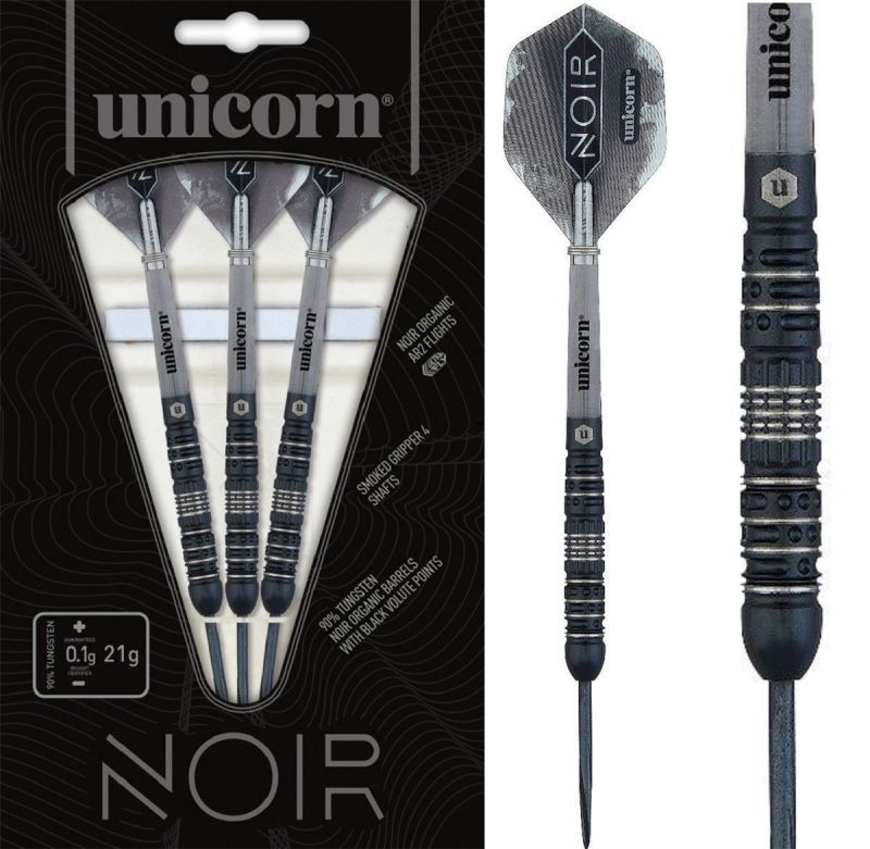 Unicorn Noir S4 90% Steeldarts 23 Gramm Steeldarts