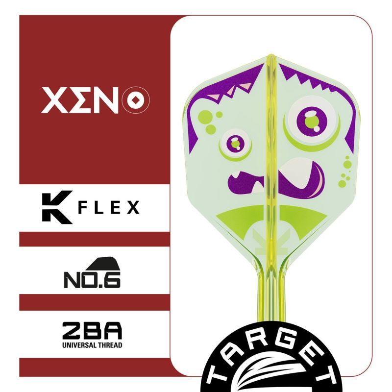 Target Japan Xeno K-Flex Shaft/Flight System Shape No6 Shafts