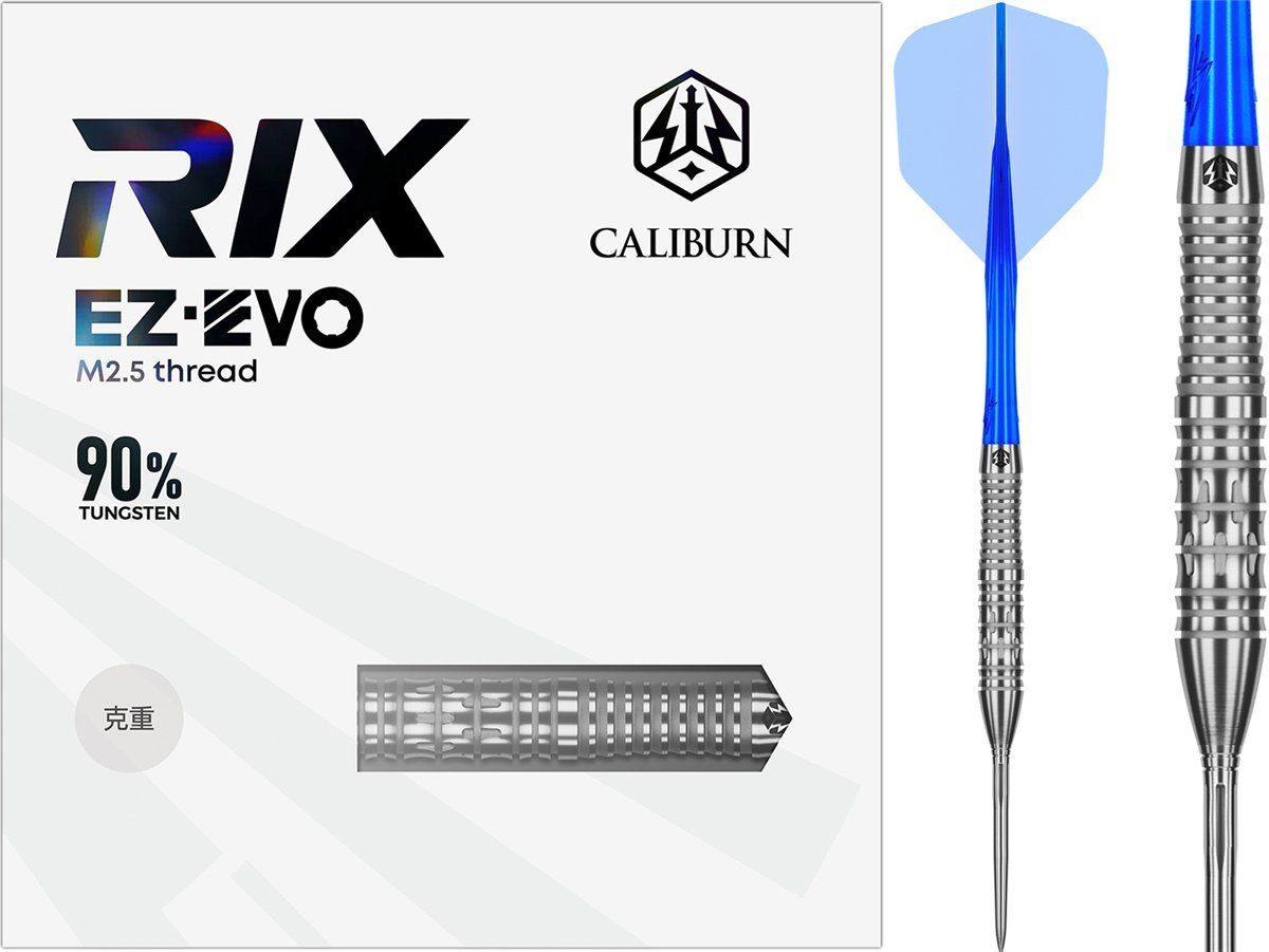 Caliburn EZ-EVO RIX R2 90% Steeldarts 21/23 Gramm Steeldarts