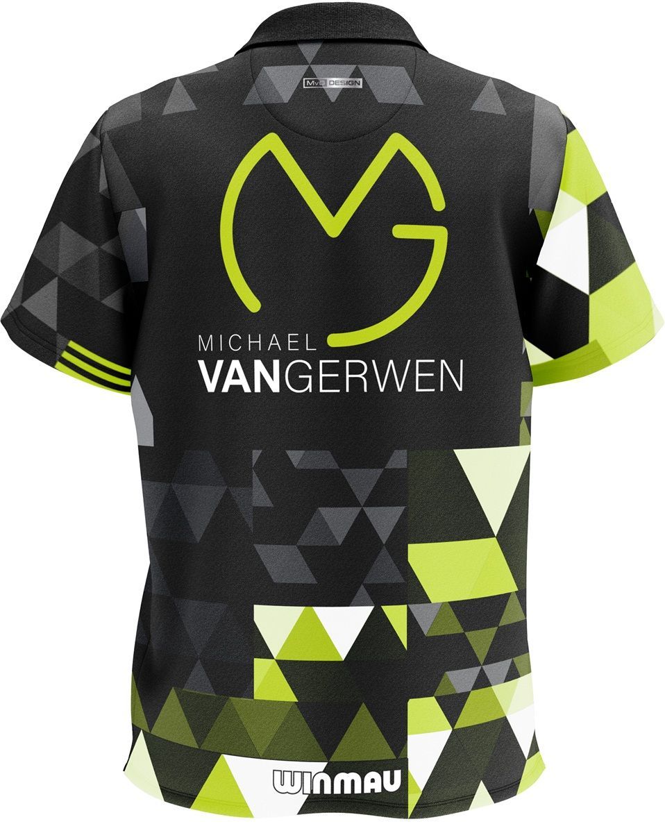 Winmau Dart Shirt Michael van Gerwen Fan Edition Polo 2025 Shirts