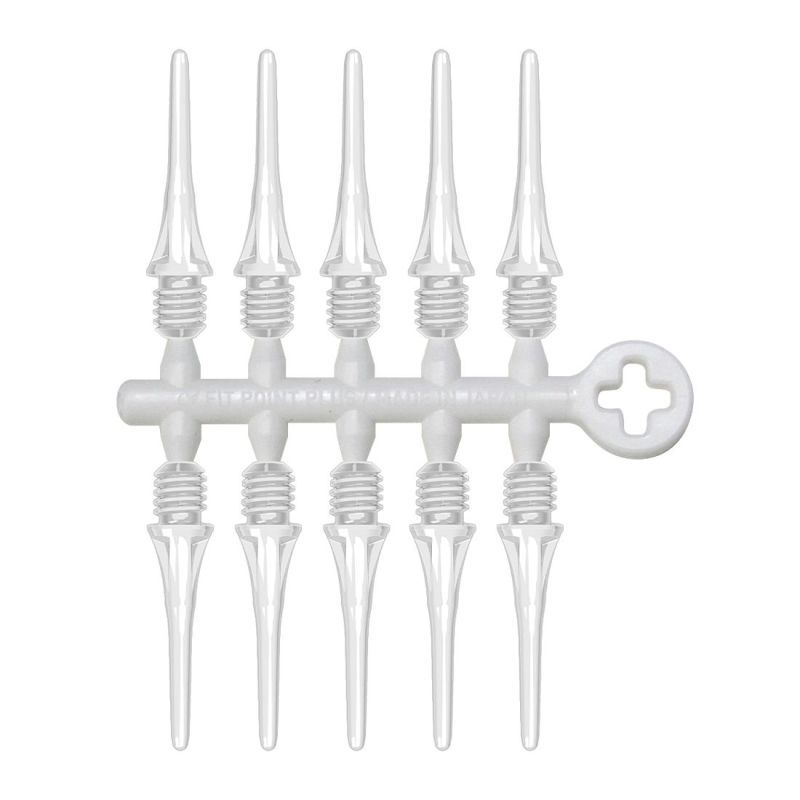 CosmoDarts Fit Point Plus Short 50 piece 2BA Thread Tips Kunststoffspitzen