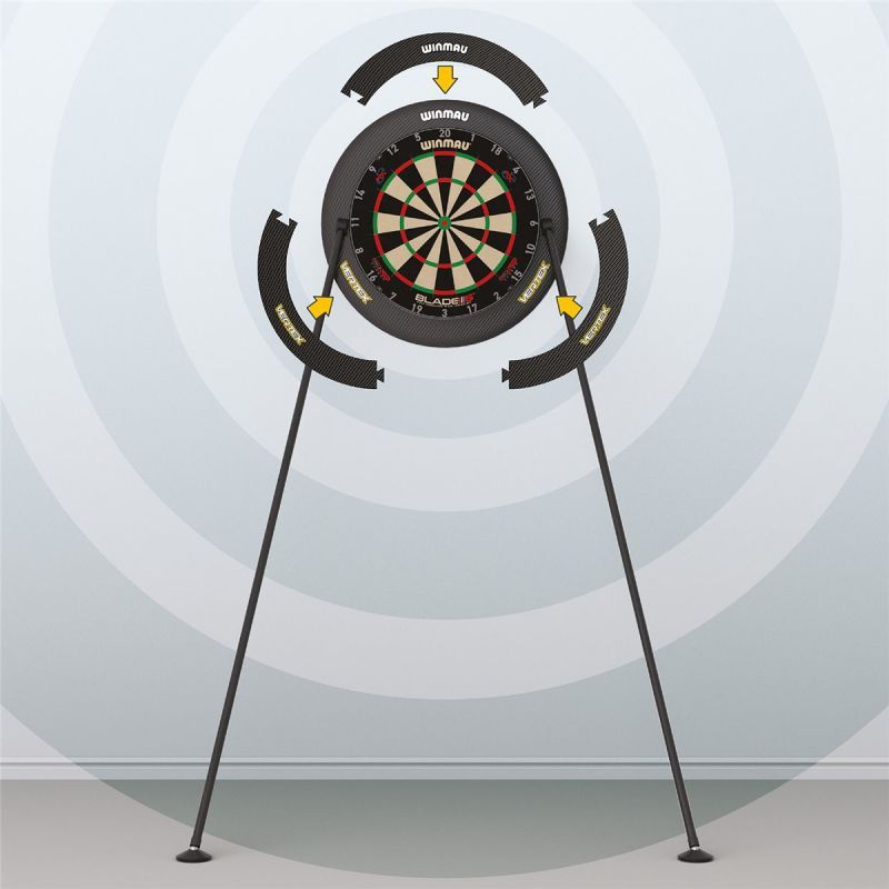 Winmau Dartboardständer Vertex Dartscheibe Ständer
