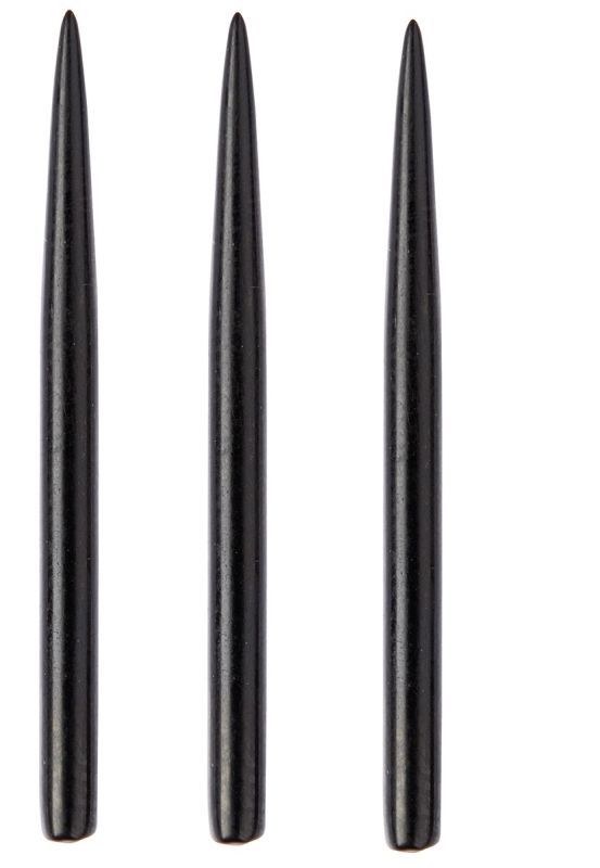 Winmau Black Points glatt 32 mm Stahlspitzen Wechselspitzen