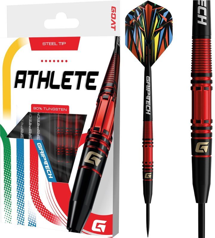 GOAT Athlete Red 90% Steeldarts 23,5 Gram Steeldarts
