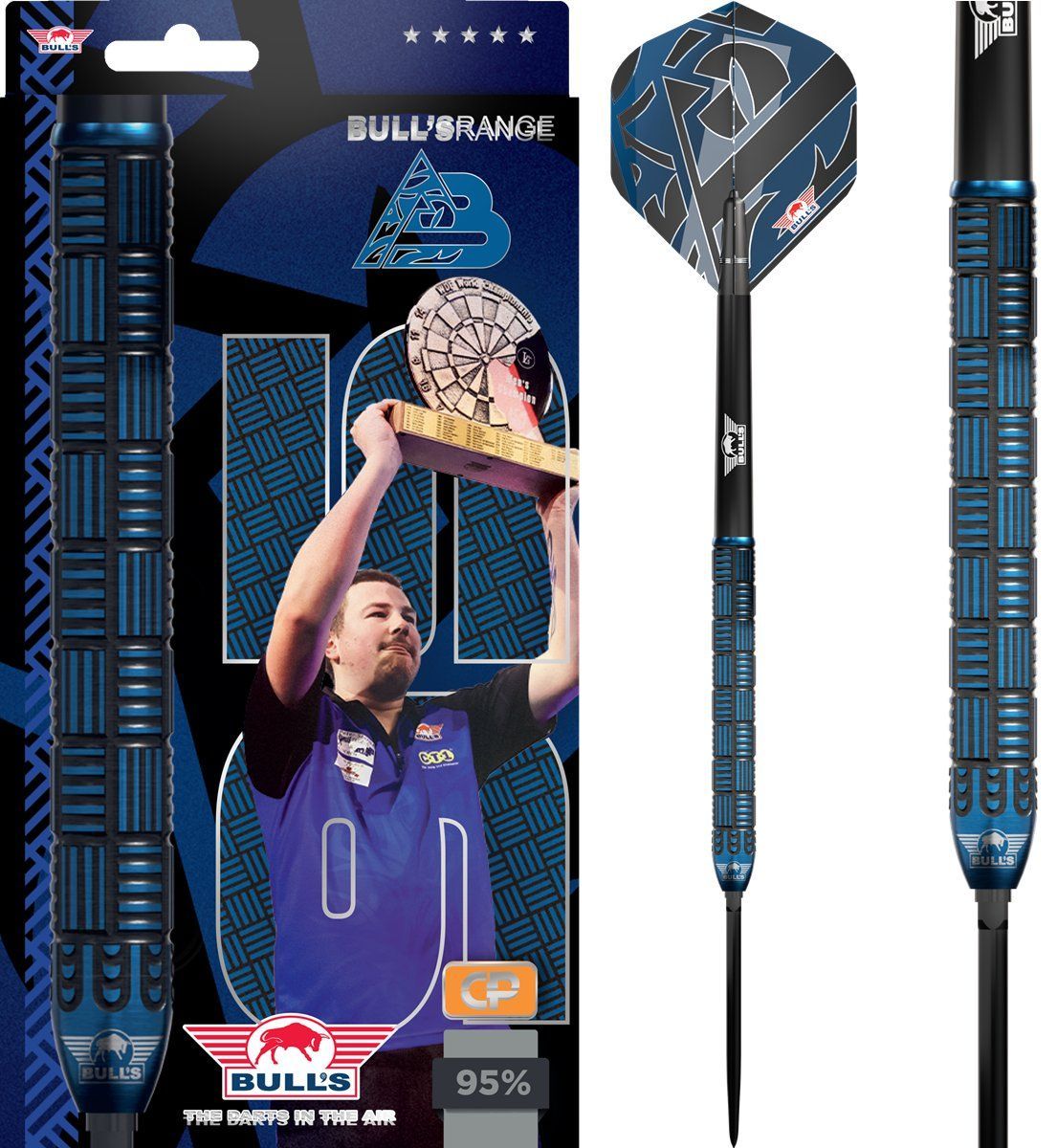 Bull´s Andy Baetens CP 95% Steeldarts 22/24 Gramm Steeldarts