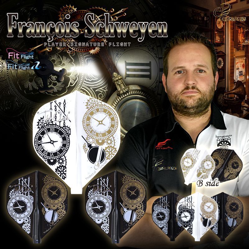Cosmo Darts Fit Flights Air Francois Schweyen Standard Flights