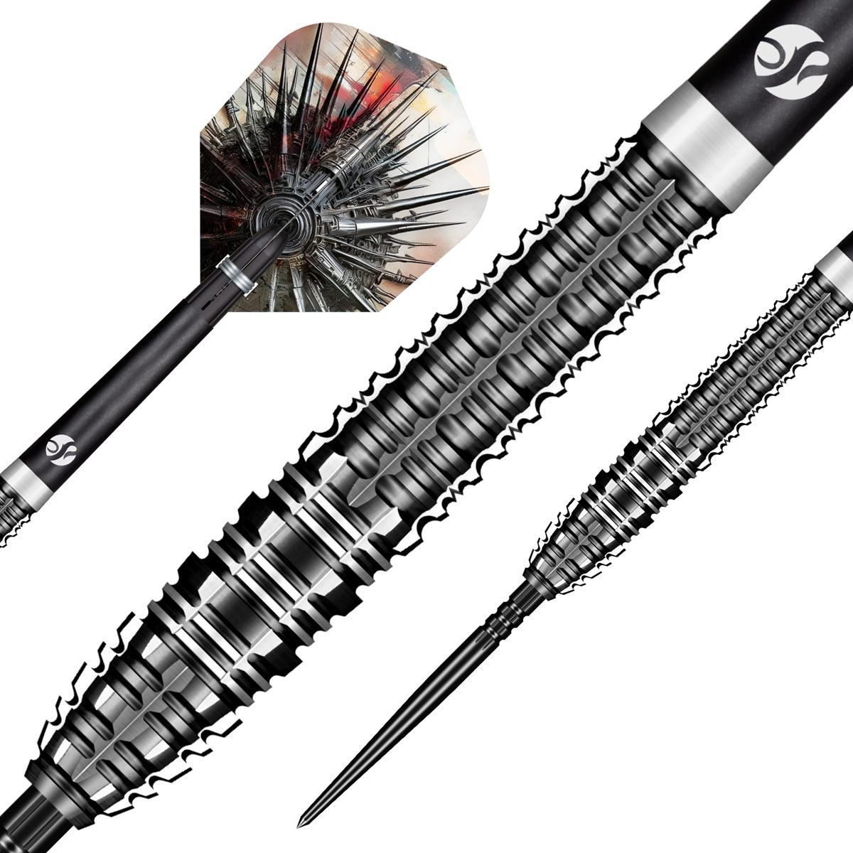 Shot! Gnarly Smasha TP 90% Steeldart 23/24/25 Gramm Steeldarts