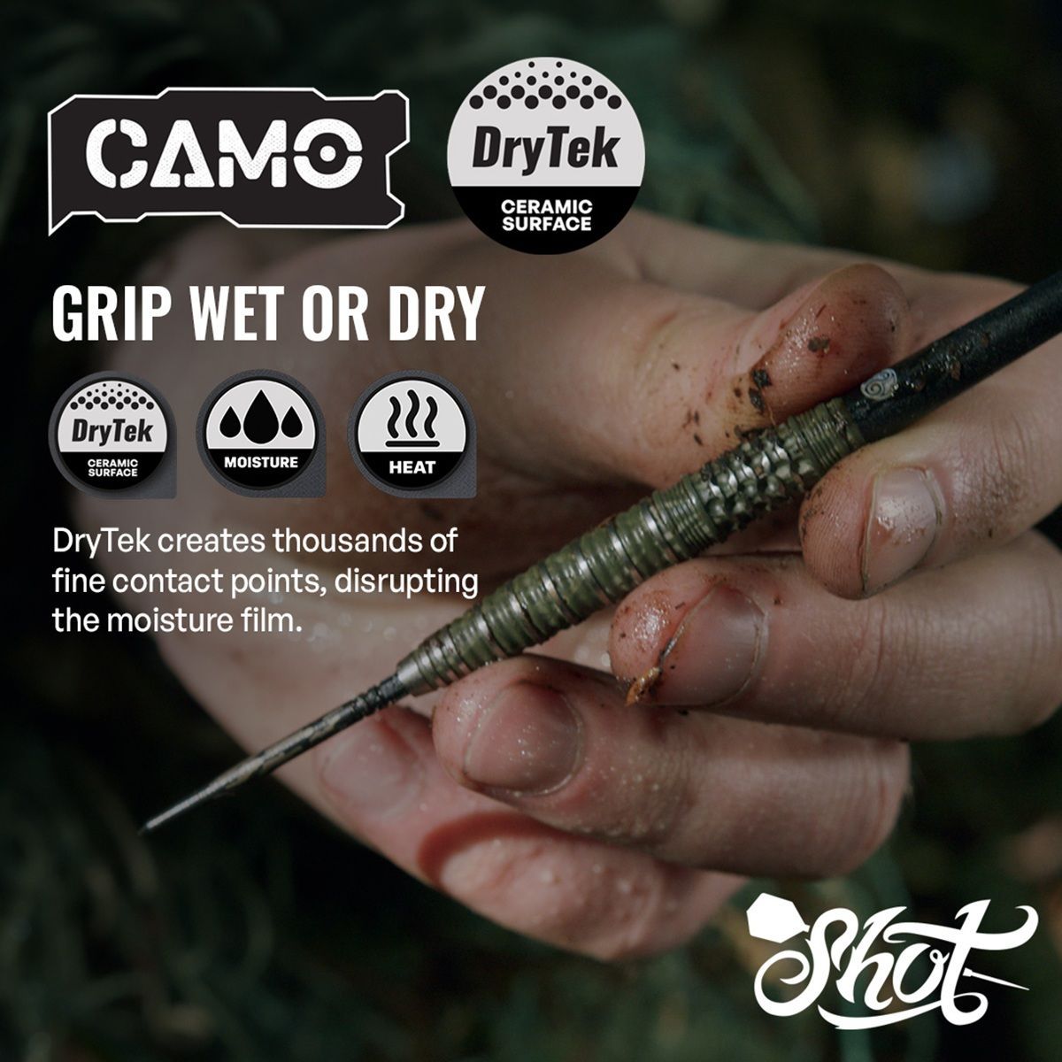 Shot! Camo Ghillie 90% Softdarts 20 Gram Softdarts