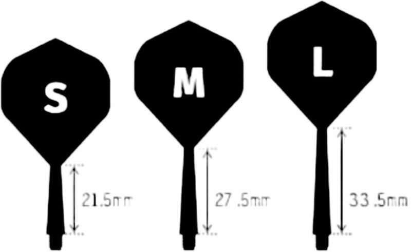 Evolution Evo1 Shaft/Flight System Standard schwarz No2 eigenes Bild Logo Text personalisiert Farbige Flights Shafts
