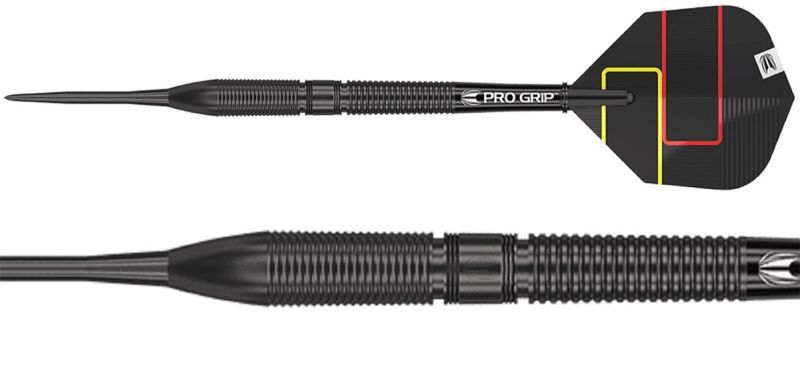 Target Gabriel Clemens Black 90% Fléchettes à pointe acier 21/23 Grammes Steeldarts