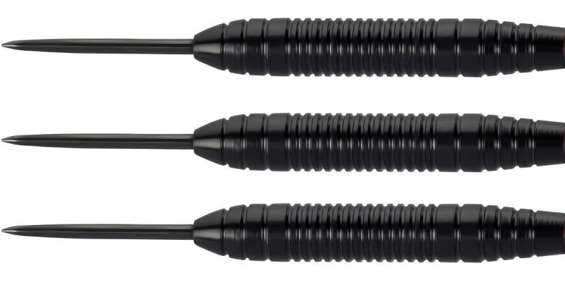 Steeldart Barrel schwarz eloxiert Gewicht 20g Länge: 52mm Steeldarts