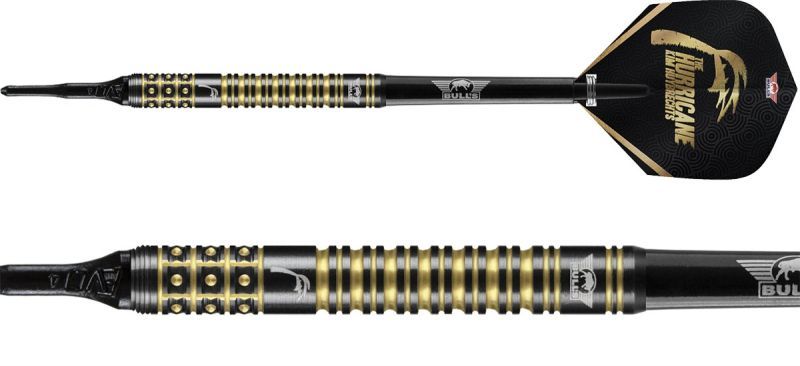 Bull's Kim Huybrechts 90% Black Edition 2 Softdarts 19 Gramm Softdarts