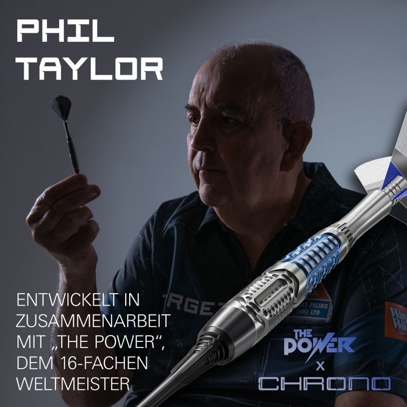 Target Phil Taylor Power Chrono 95% Softdarts 18/20 Gramm Softdarts