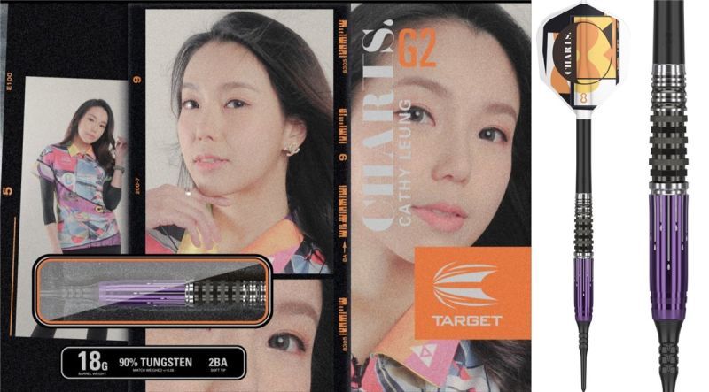 Target Cathy Leung Charis G2 90% 2BA Softdarts 18 Gramm Softdarts