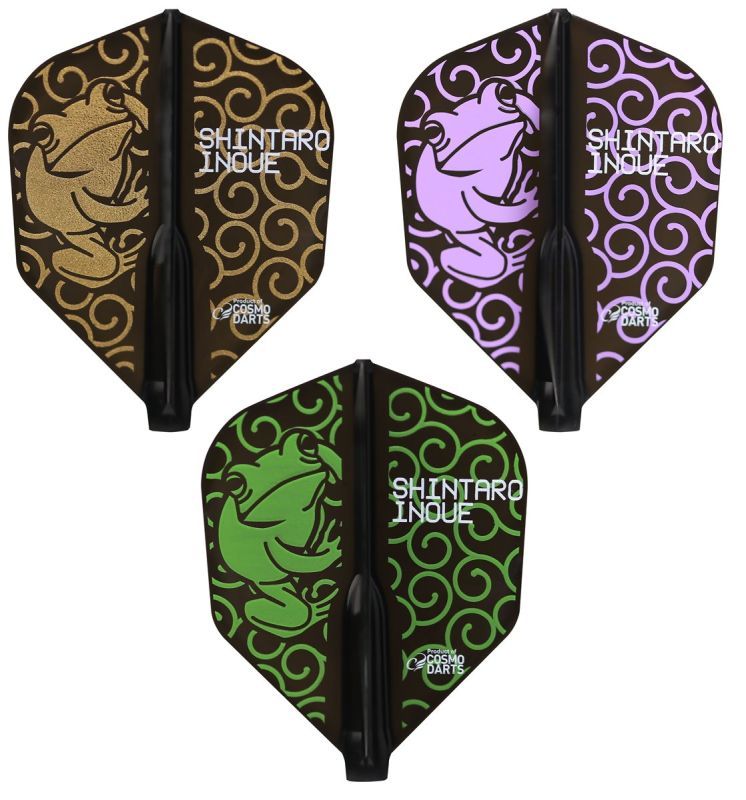 Cosmo Darts Fit Alette Shintaro Inoue 2 Frosch Shape Flights