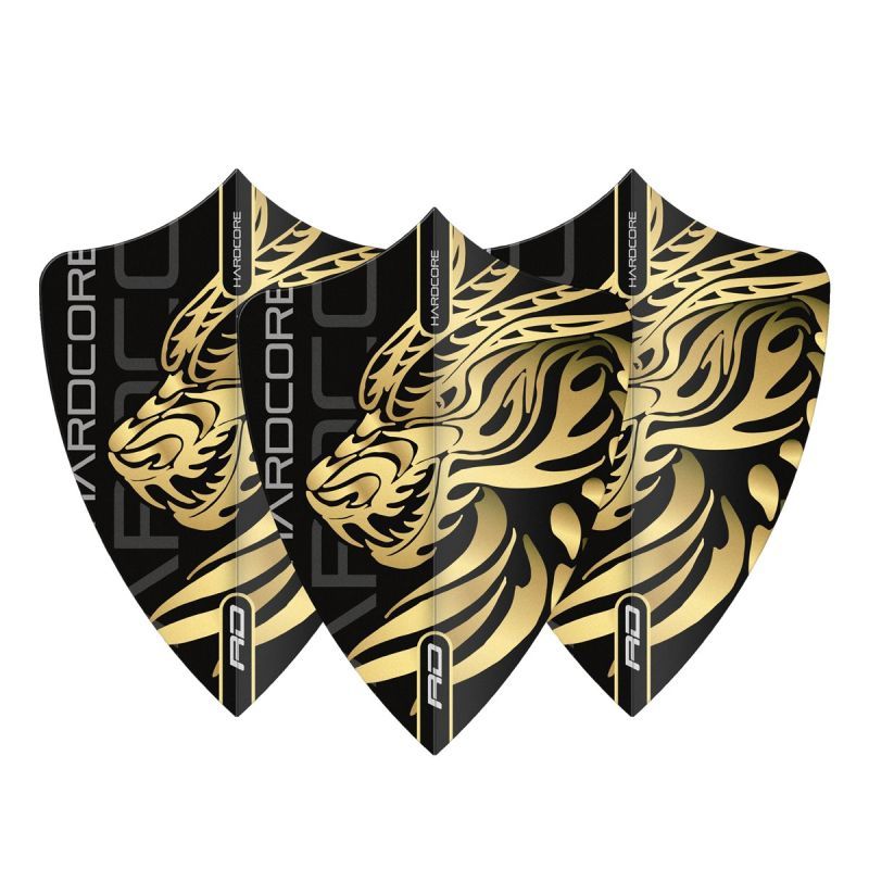 Reddragon Jonny Clayton Hardcore Premium Gold Dragon Freestyle Flights