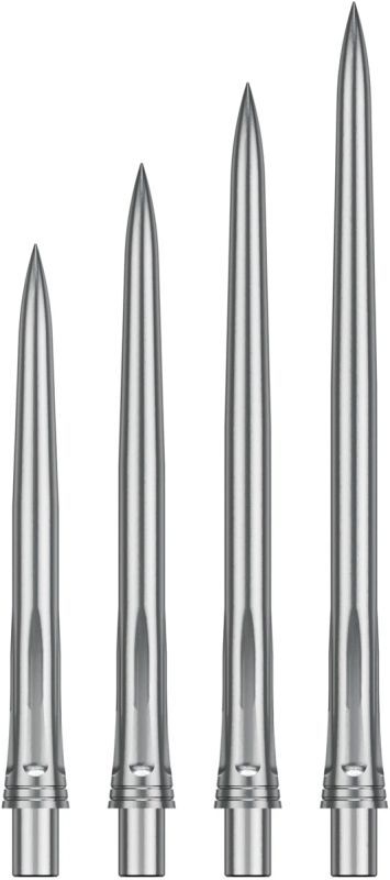 Precise180 EVO Steeldartspitze Silber 28/32/36/40 mm Wechselspitzen