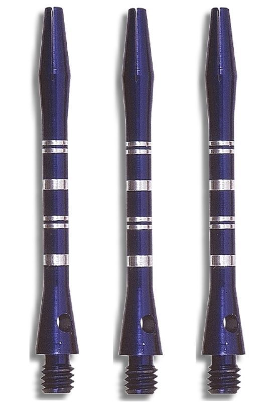 Shaft Alu Stripe medium,ca 45 mm, blau Shafts